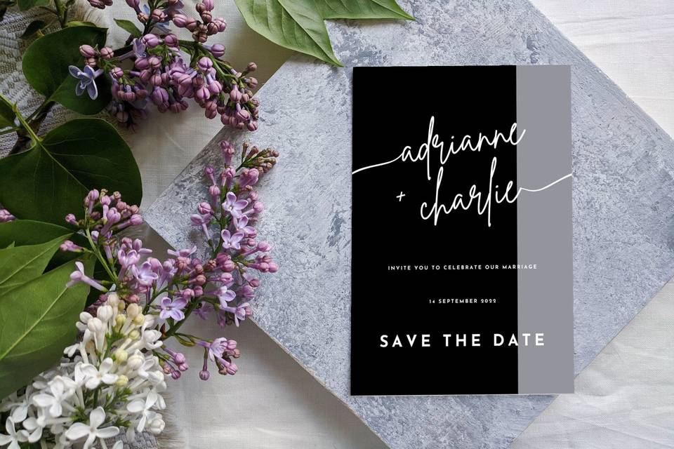 Unity Save The Date Card