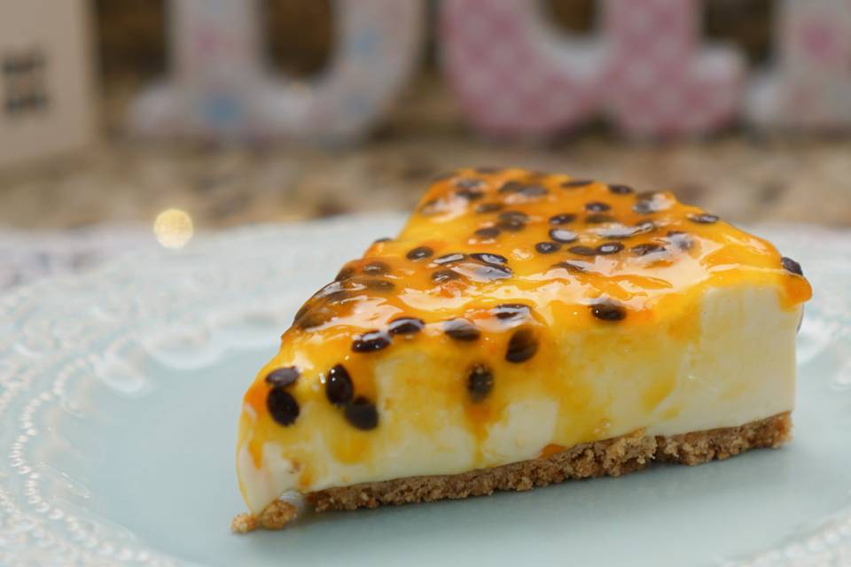 Cheesecake de maracujá