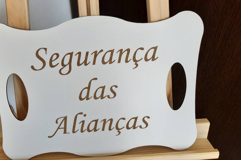 Placa Segurança das Alianças