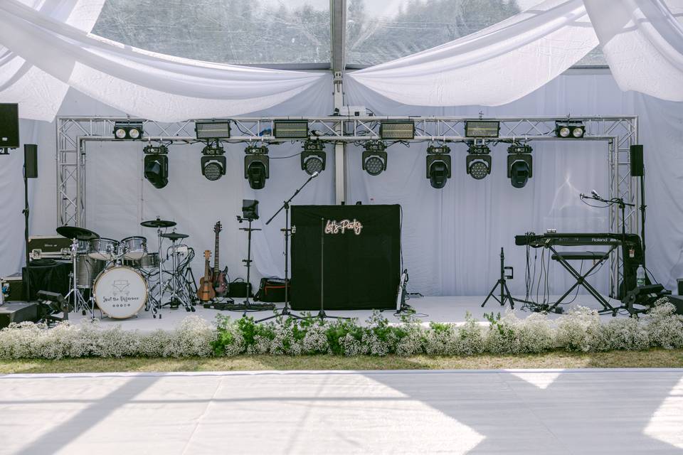 Banda ao vivo - Luzes Premium