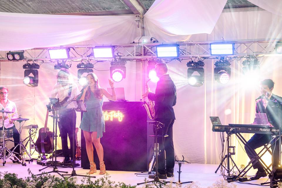 Banda ao vivo - Luzes Premium