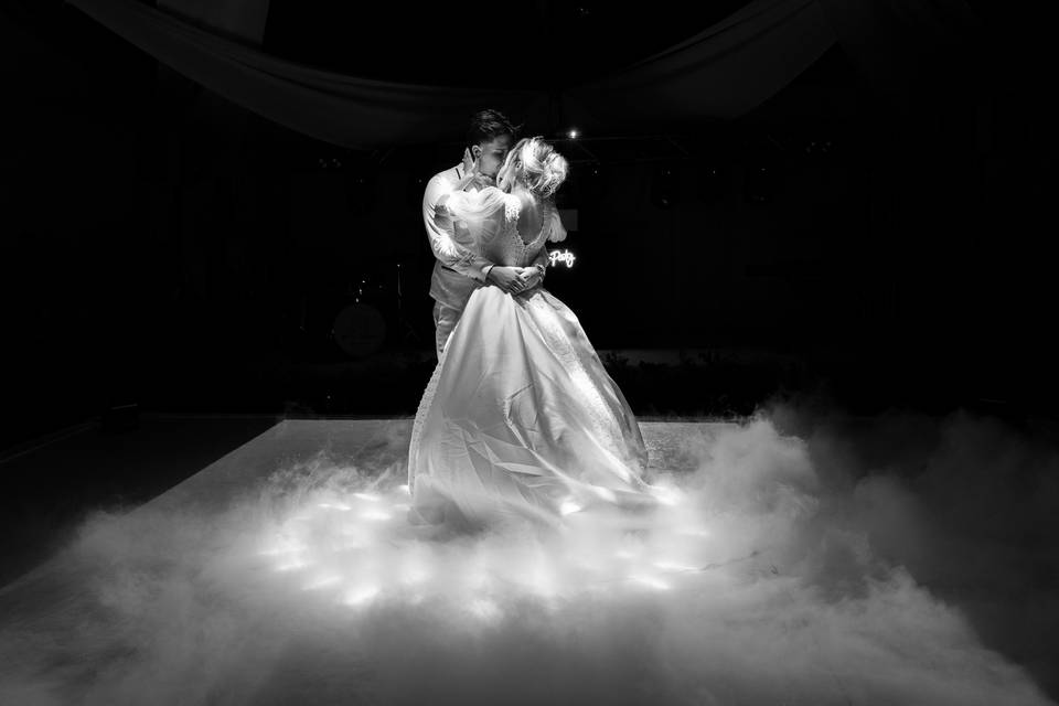 Nuvem de fumo 1ª dança