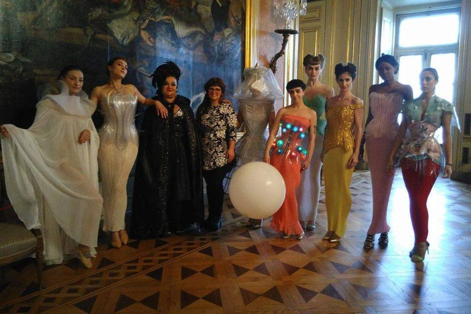 Desfile no Palácio Foz