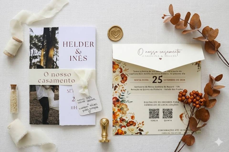 Convites de Casamento