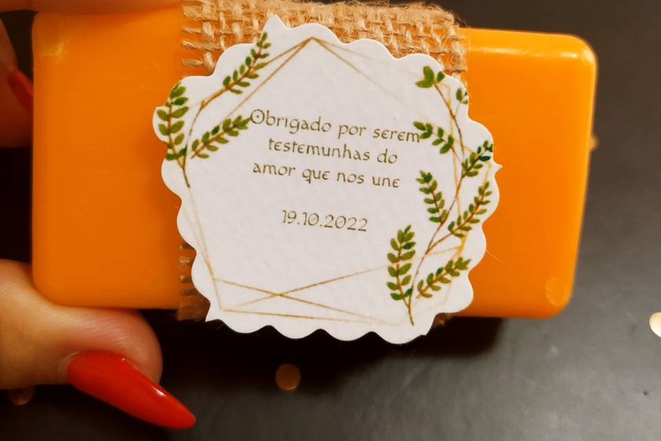 Sabonete Personalizado