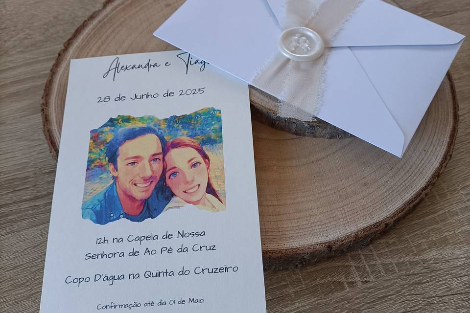 Convite ilustração