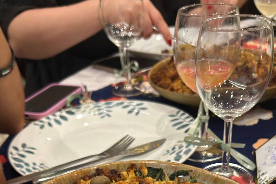 Tiborna de bacalhau no forno