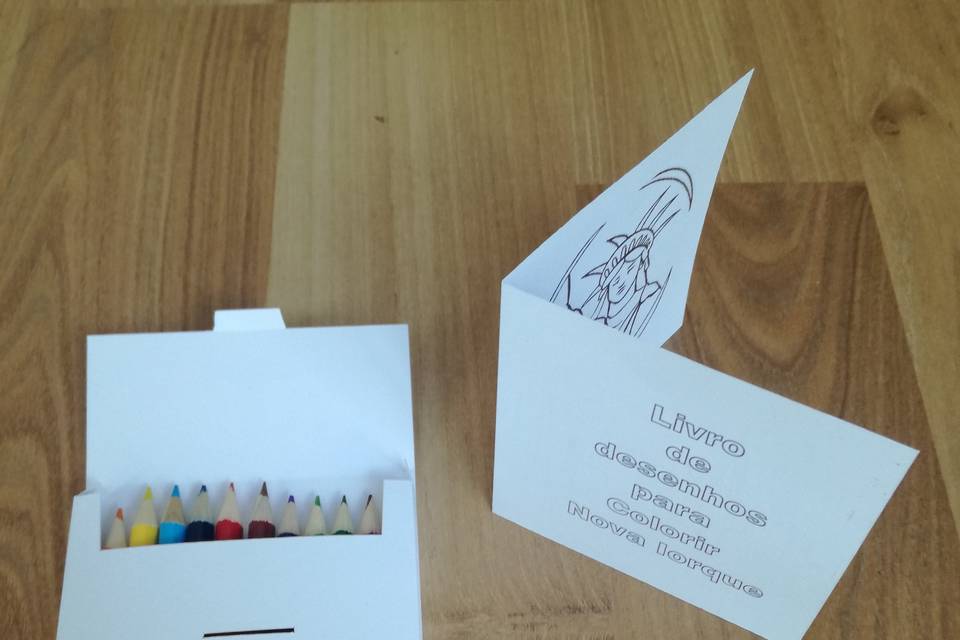 Lápis de cor para crianças