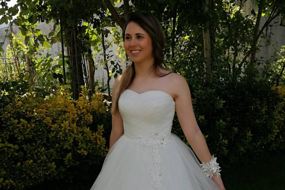 Vestido de noiva safira