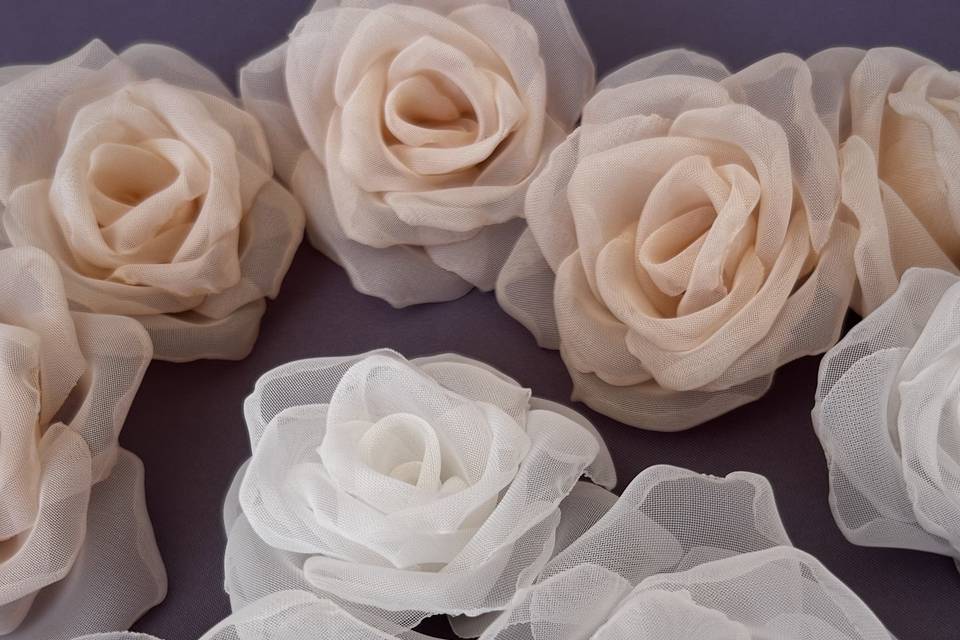 Fabric flores
