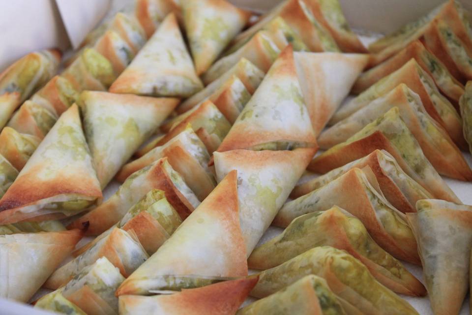 Chamuças de legumes