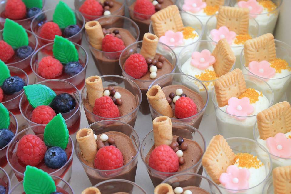 Sobremesas mini várias