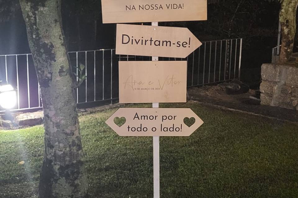 Caminho marcado