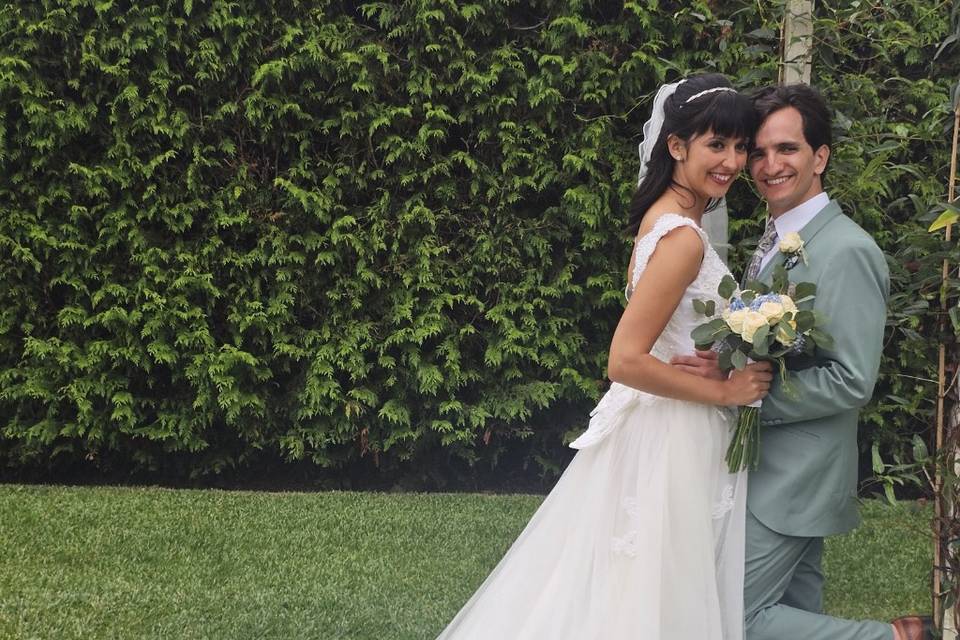 Adaptação do vestido da mae