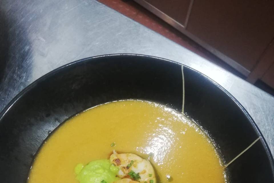 Caldo de camarão