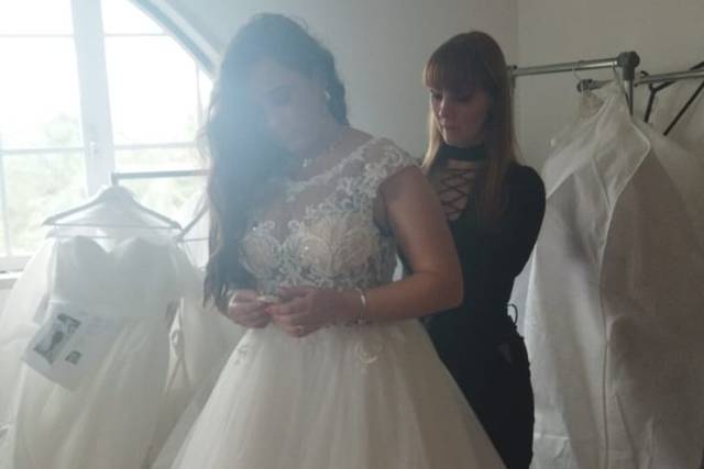 Preparação para desfile
