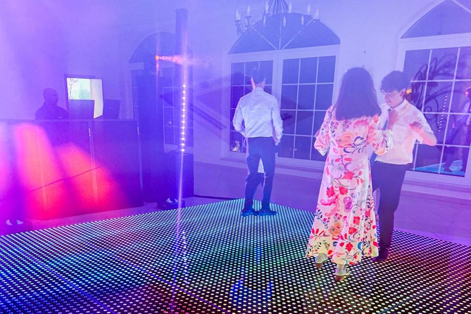 Pista Iluminada Casamento