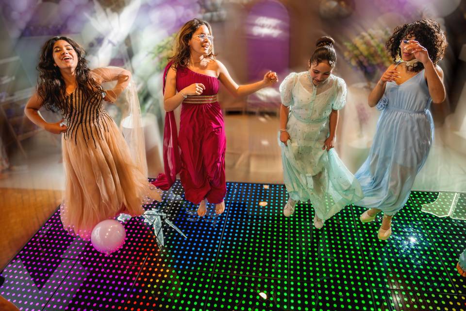 Aluguer Pista LED Casamento