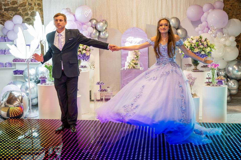 Pista LED Casamento Elegante