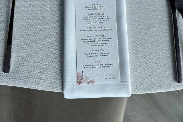 Menu personalizado