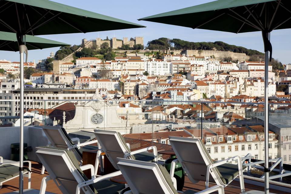 Sundeck no rooftop