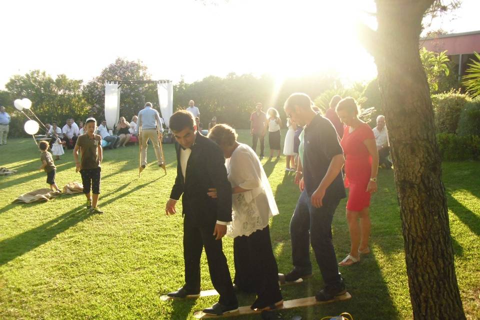 Dinâmica em casamento