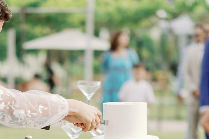 Aplicação de folha de hostia