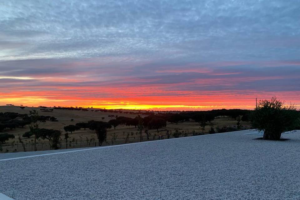 Pôr do sol