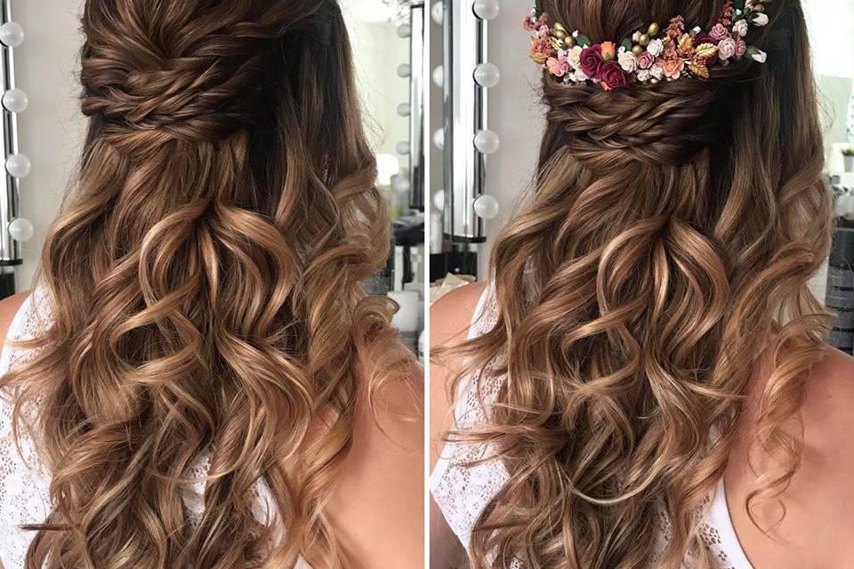 Bridal hair