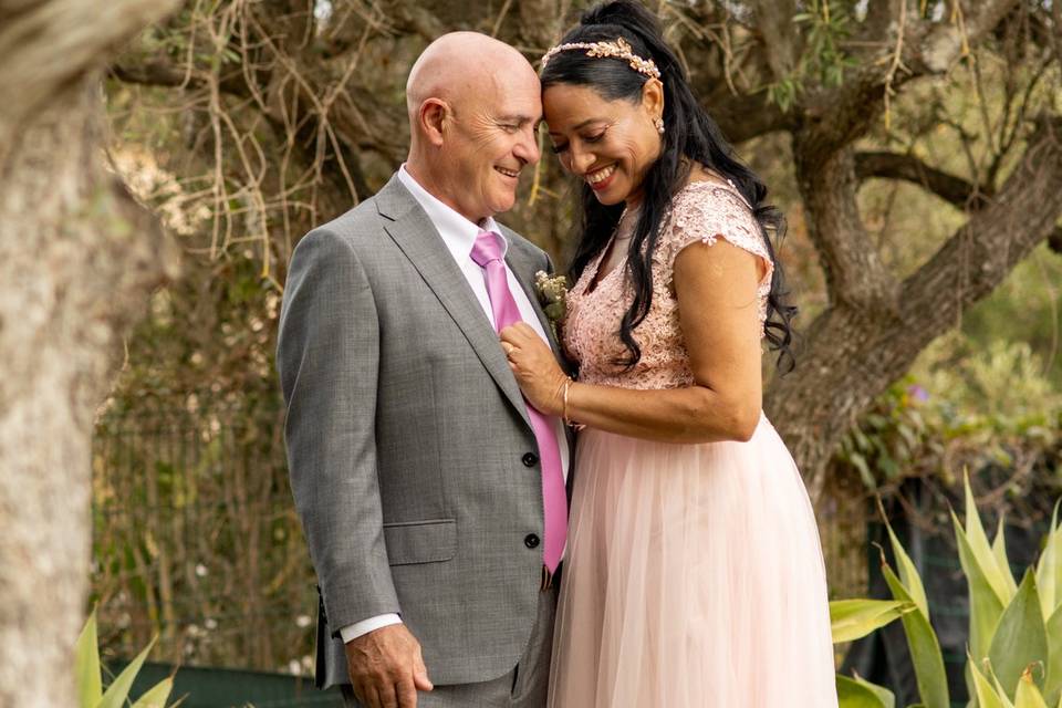 Casamento ao ar livre