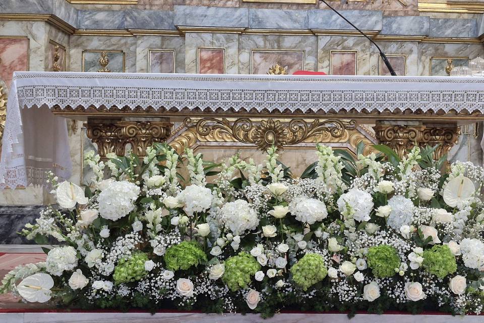 Arranjo Altar Principal