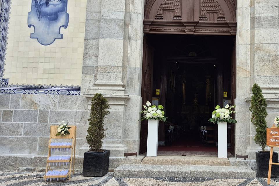 Entrada da Igreja Matriz