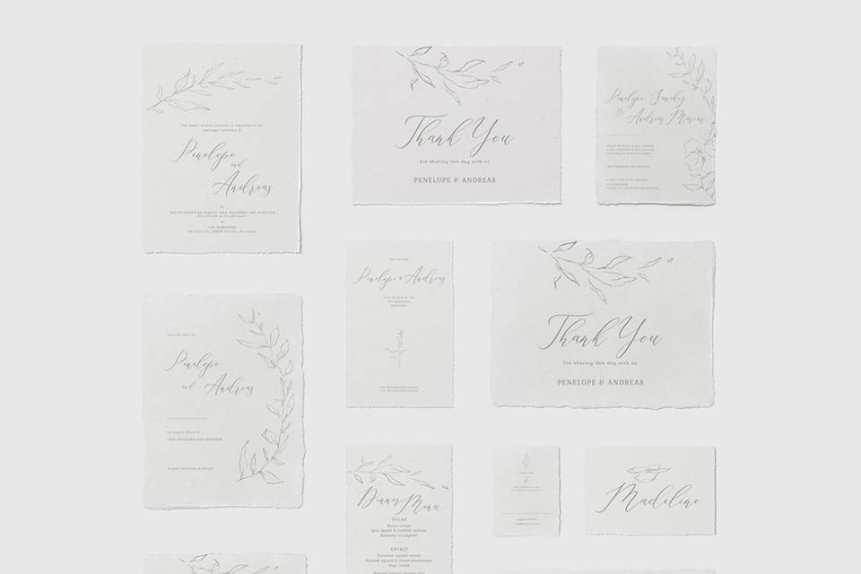 Wedding stationary