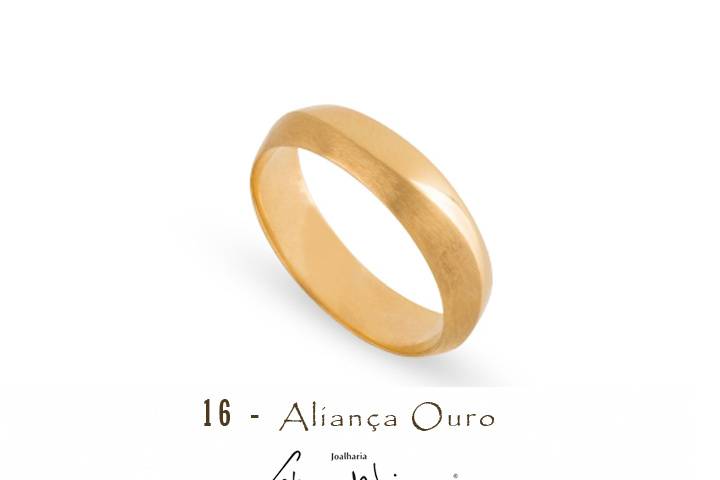 Aliança Ouro - Ana de Lima