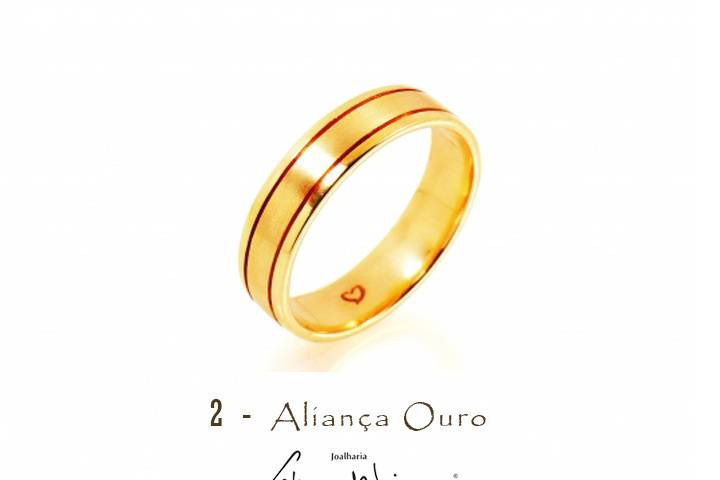 Aliança Ouro - Ana de Lima