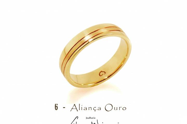 Aliança Ouro - Ana de Lima