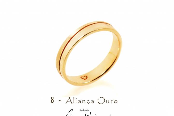 Aliança Ouro - Ana de Lima