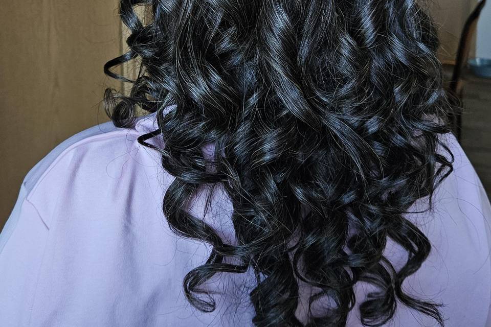 Penteado em perúca