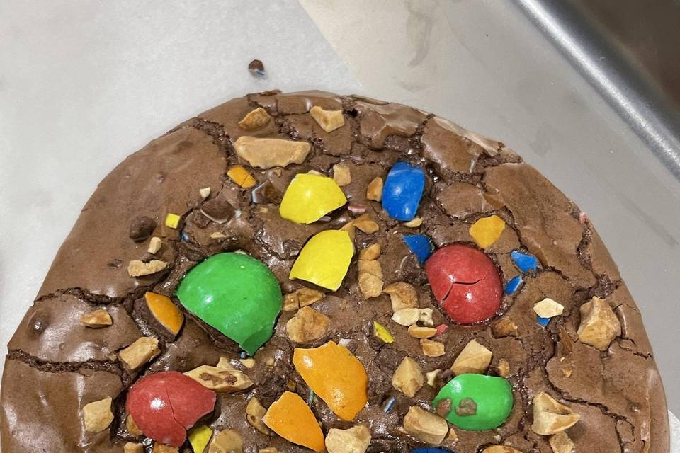 Cookie M&Ms amendoim