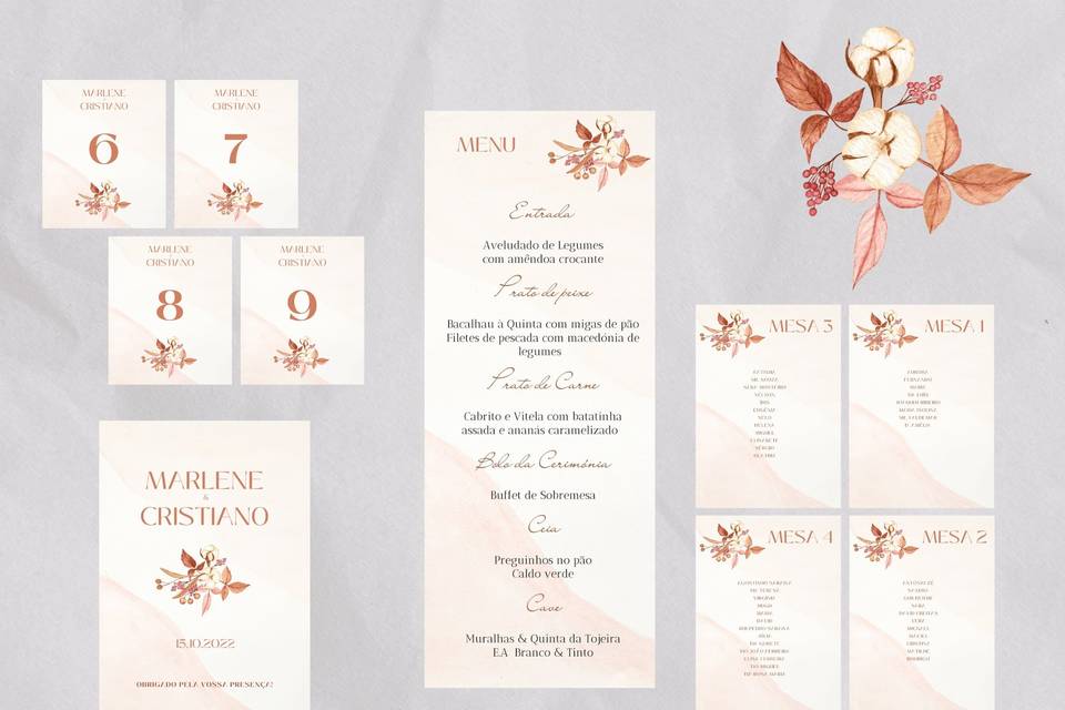 Seating Plan de Casamento