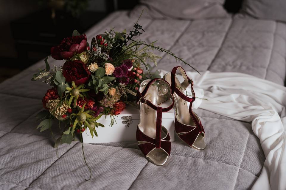 Sandálias de noiva
