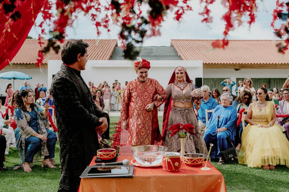 Casamento paquistanês.