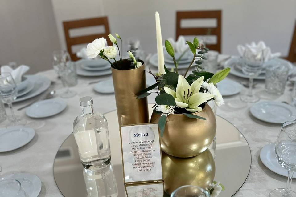Decoração de mesa
