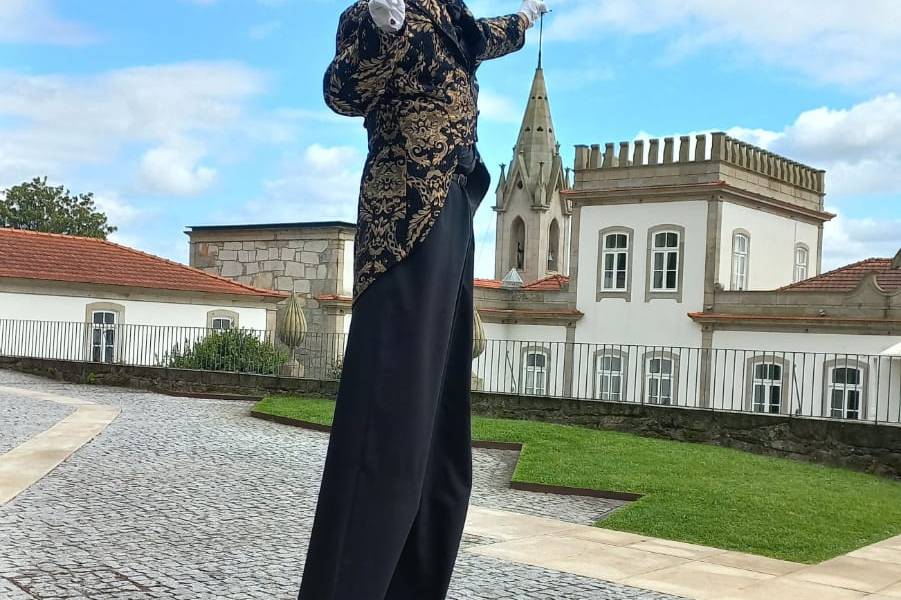 Comediante, Mimo, cospe fogo,