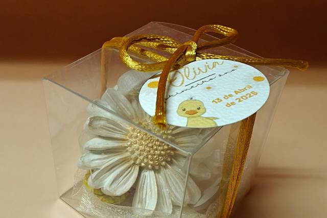 Margarida gesso perfumado