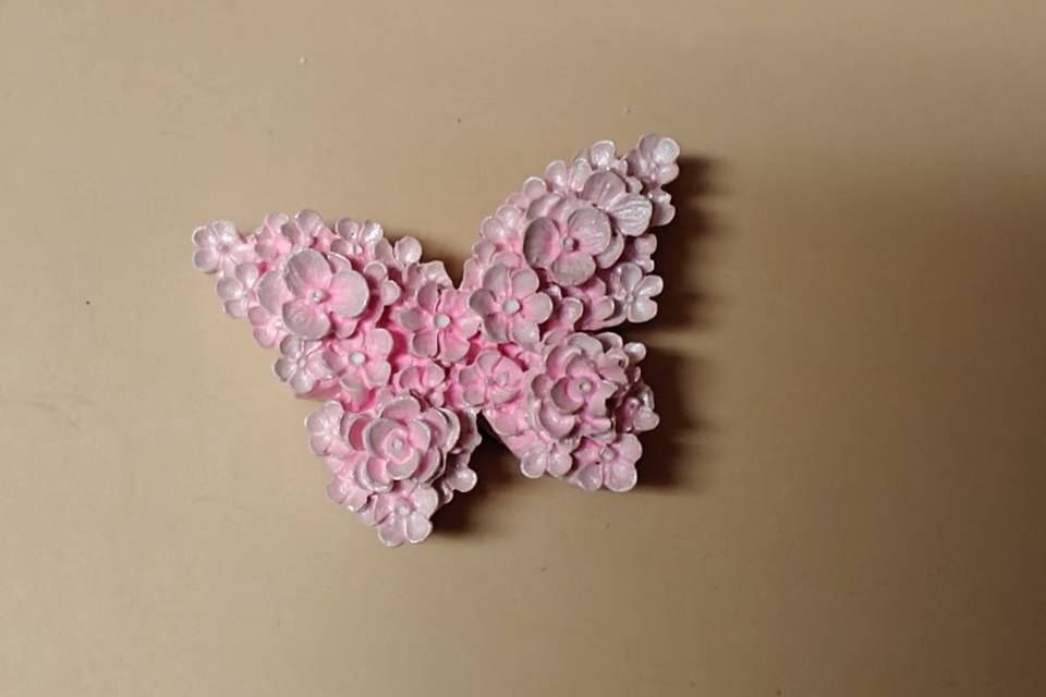 Borboleta gesso