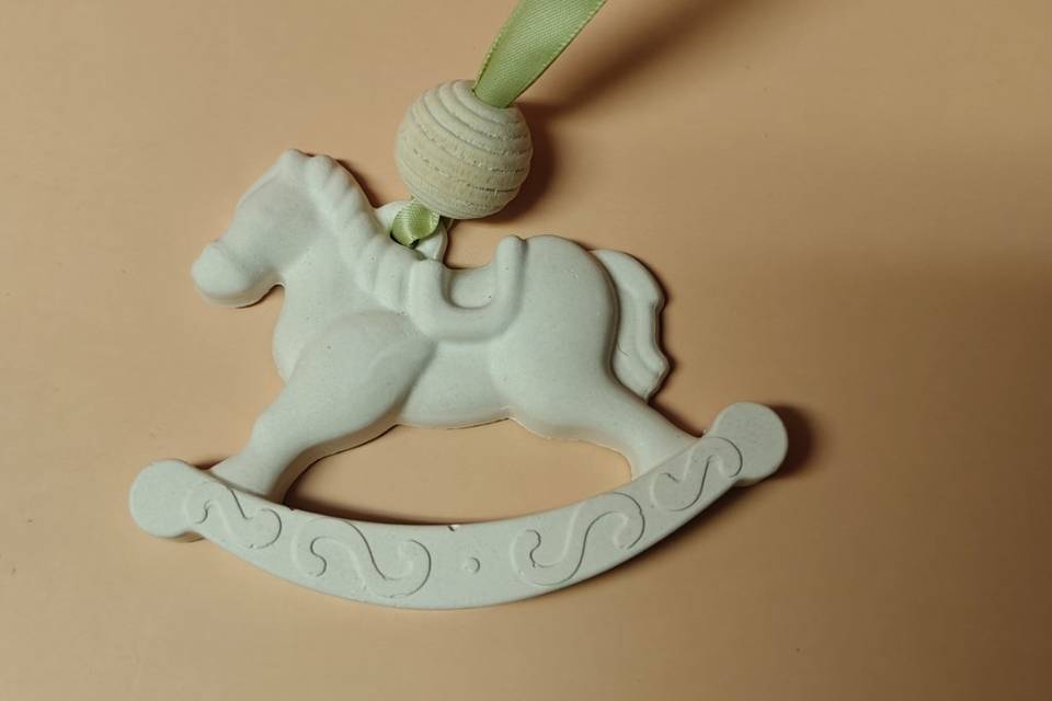 Cavalinho gesso perfumado