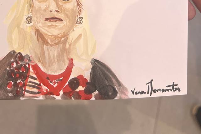 Aguarela/gouache no evento