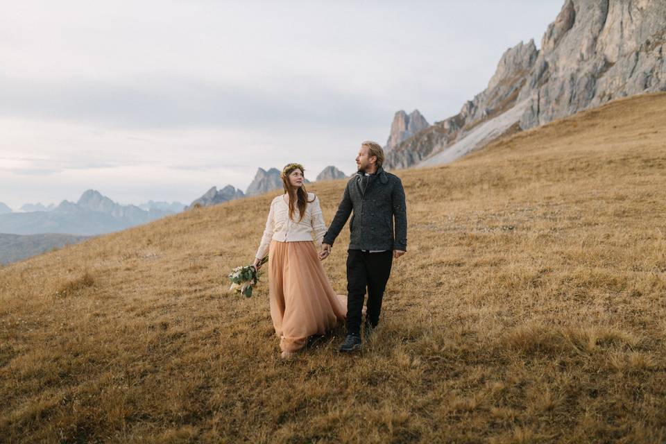 Elopement Dolomitas