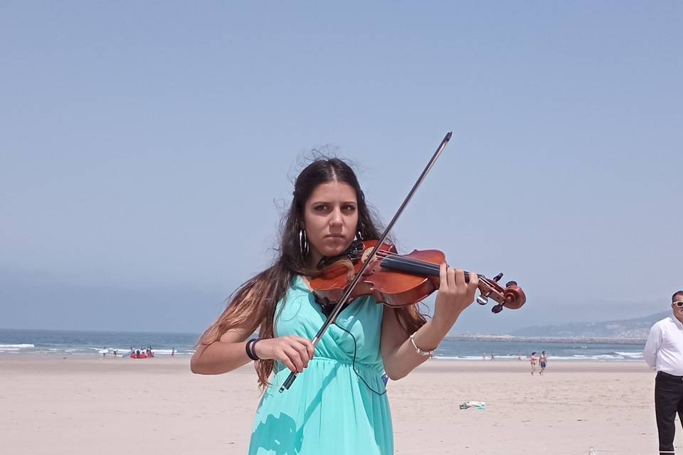 Cerimonia na Praia C/Violino